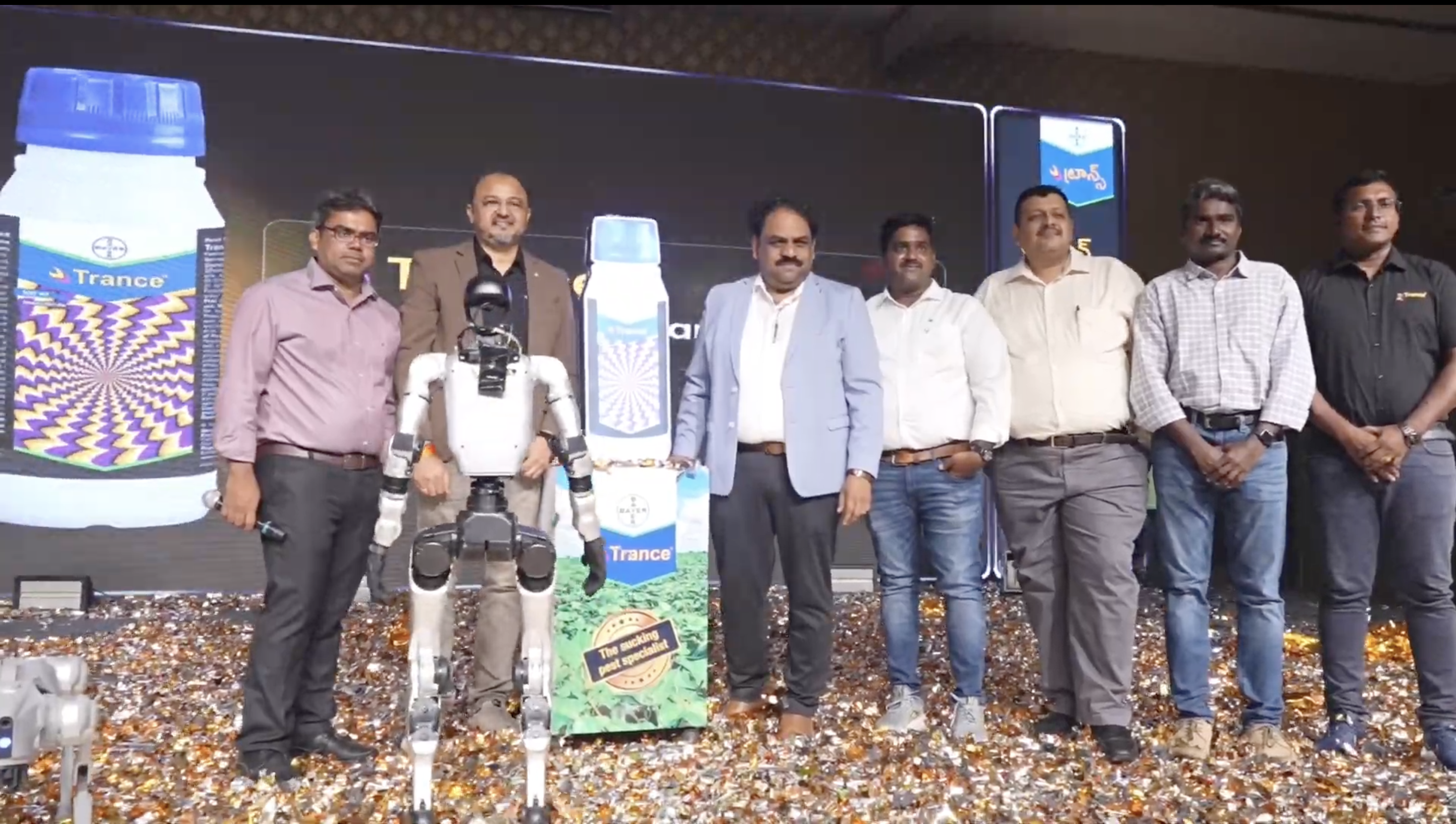 Trance Product Reveal Moment with Robot